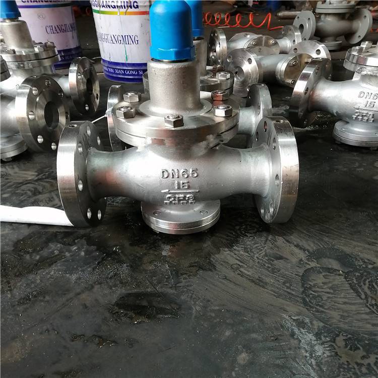 不锈钢减压阀 软密封减压阀 Y42X-16P DN125 不锈钢材质水用
