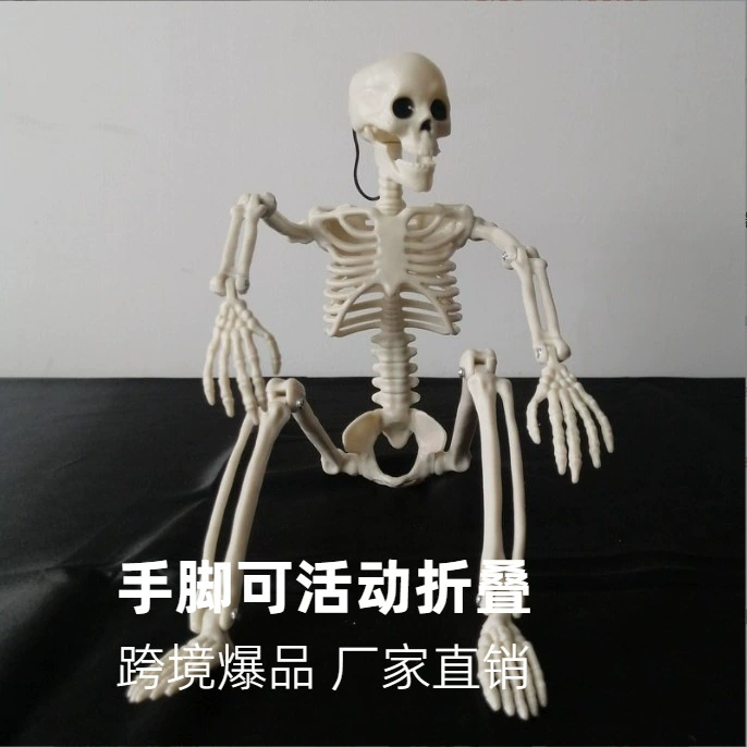 Кроссбор skeletal можно отправлять от имени других, совместимо регулируемые хоррор украшения на Хэллоуин тыква человеческий скелет 40 90 см скелет