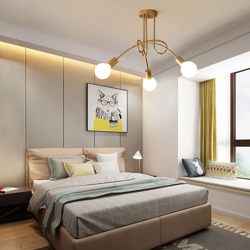 Nordic-style modern minimalist bedroom lights, creative and unique dining room lights, living room ceiling lights, trendy Instagram-worthy room lights.