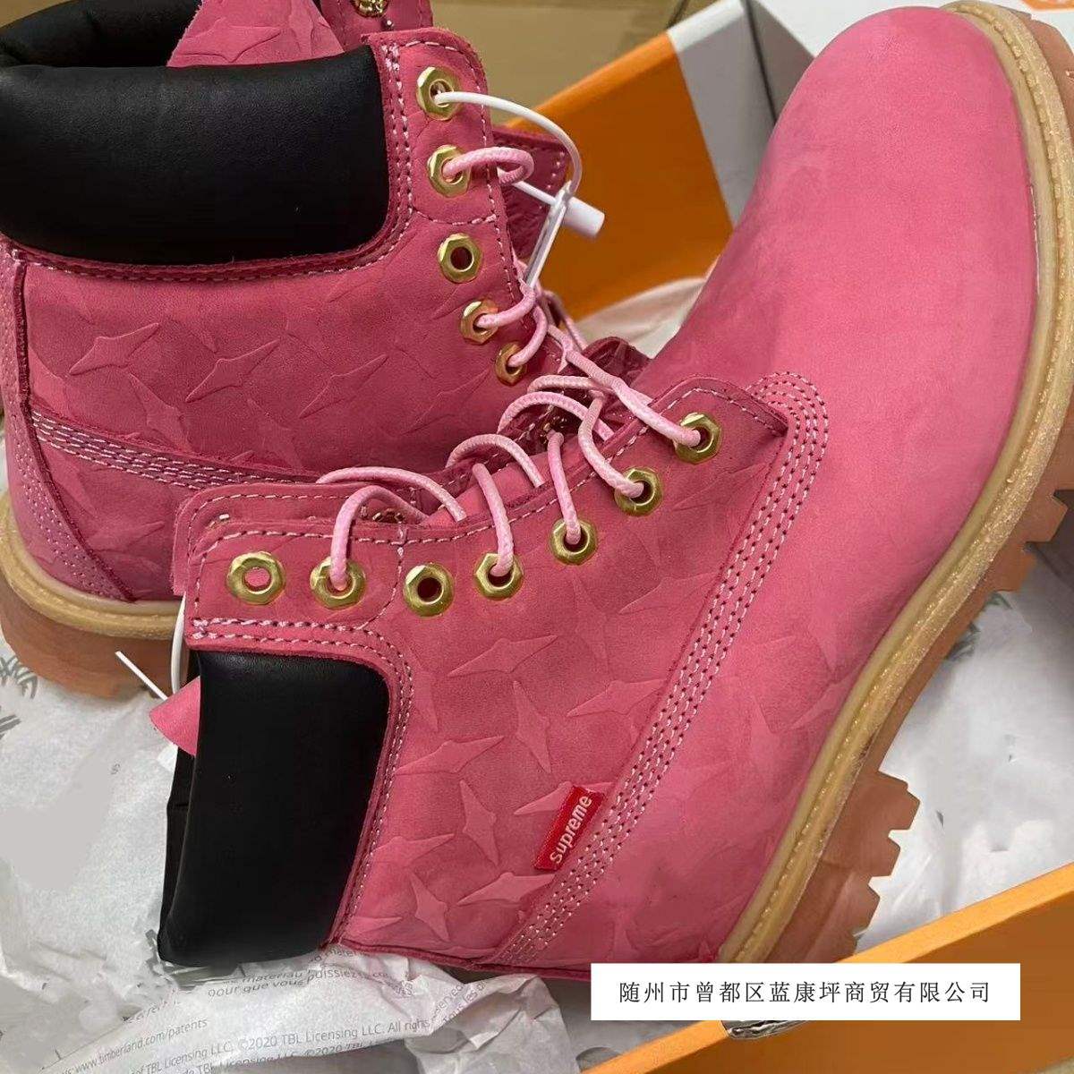 Botas de amarillo de marca nueva 61 original Timberlake no podrido cuero pareja de hombres y mujeres al aire libre Martin amarillo esmaltado orden