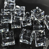 Acrylic simulation ice cubes transparent luminous ice cubes decorative bar shoot DIY accessories multi -specification spot