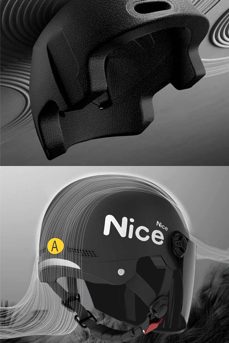 3C Certified Helmet for Electric Motorcycle, Universal for All Seasons