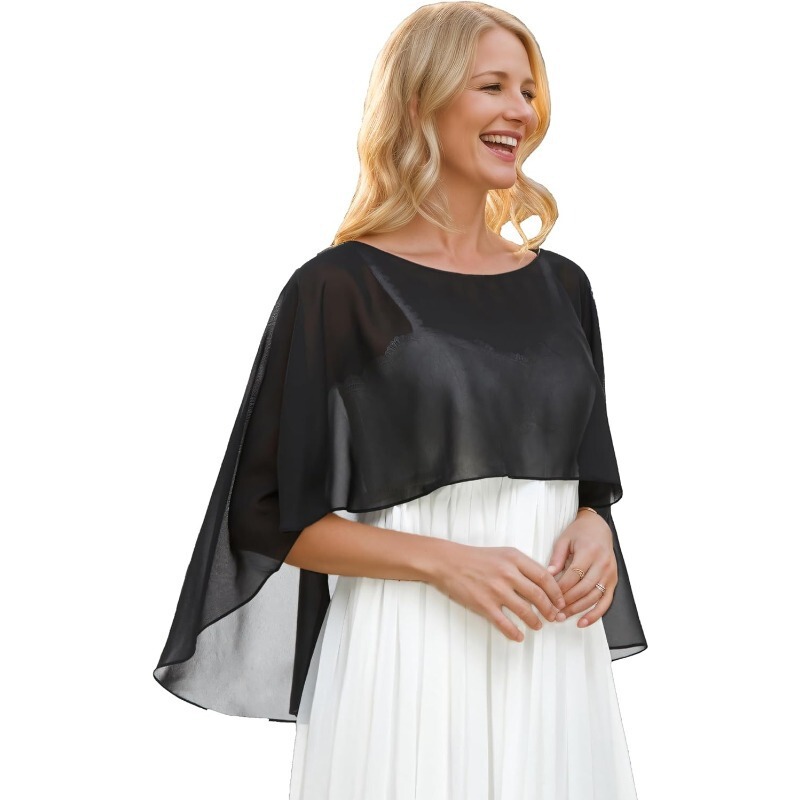 European and American Women's Jackets, Short Shawls, Multi-Color Thin Bridal Chiffon Shirts, Cloaks, Cardigans, Sun Protection Clothes
