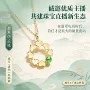 外贸代发跨境心型金项链