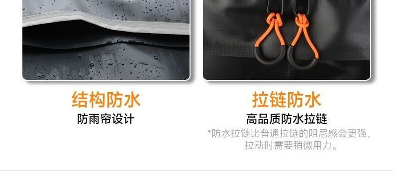 Waterproof car luggage bag, wear-resistant storage luggage box, car luggage rack, roof-mounted SUV large-capacity rainproof plastic