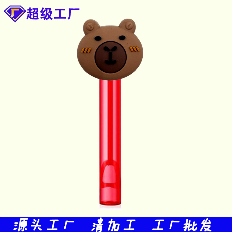 厂家批发热款卡皮巴拉泡泡水贴片配饰件迷你泡泡棒奖励玩具小礼品|undefined