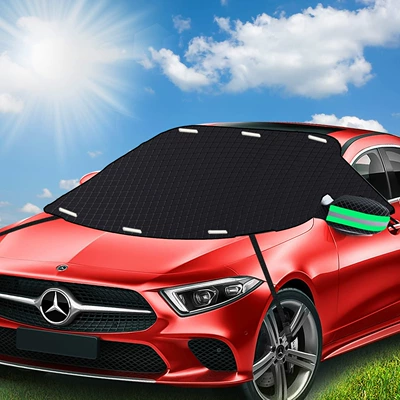 Car snow shield cover snow cover with magnet