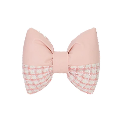 Seat cushion, seat cover – Car Seat Cushion, Chanel-Style, Breathable - checkered-small-fragrance-head-pillow-pink