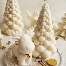 圣诞香薰蜡烛批发圣诞节主题装饰创意礼物candle圣诞老人造型蜡烛