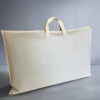 枕头无纺布袋定制logo尺寸拉链加厚枕芯包装手提袋订做厂量大优惠