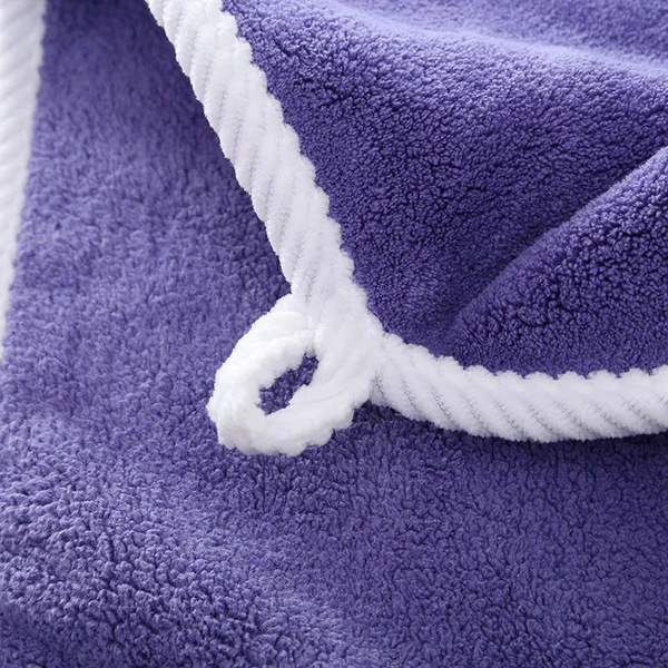 Coral bath towel