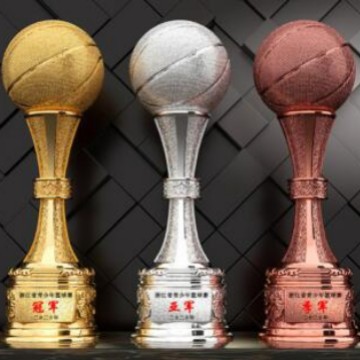 Nuevo y creativo juego de trofeo de baloncesto súper grande trofeo de fútbol equipo de regalos atmósfera de alta gama excelente premio de personal