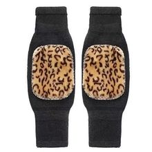 膝盖加绒保暖护膝老寒腿秋冬季护腿羊绒护膝老年毛线护腿针织防寒