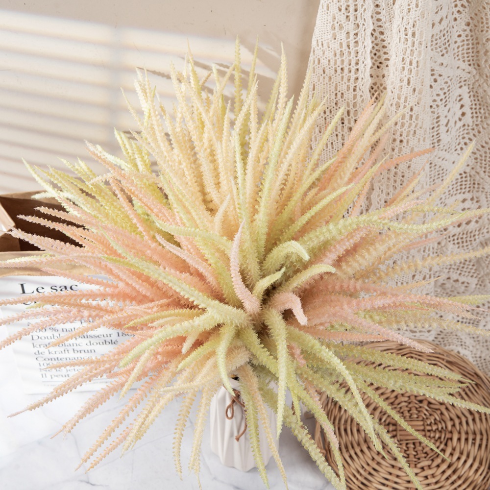 家居裝飾鼠尾草配件INS風仿真花廠家跨境婚慶批發假花MW85008