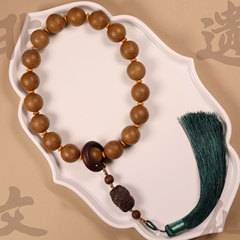 鵝梨帳中香手持十八籽古法合香珠手串男女款車掛件香薰佛珠批發