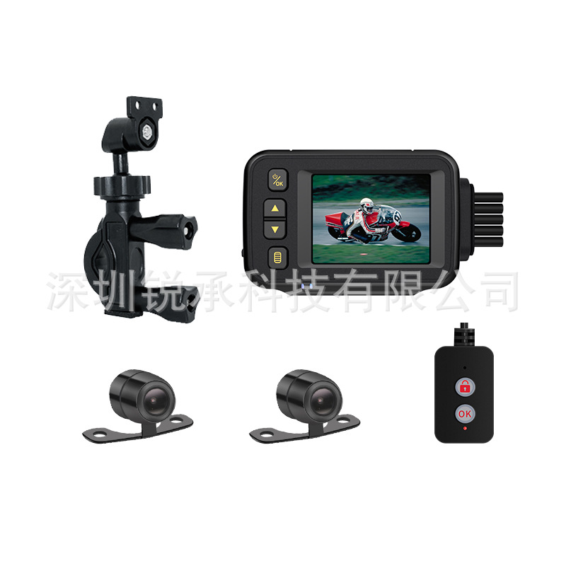 オートバイのドライブレコーダー防水機関車専用1080p高精細ダブルレコーダーメーカー直販