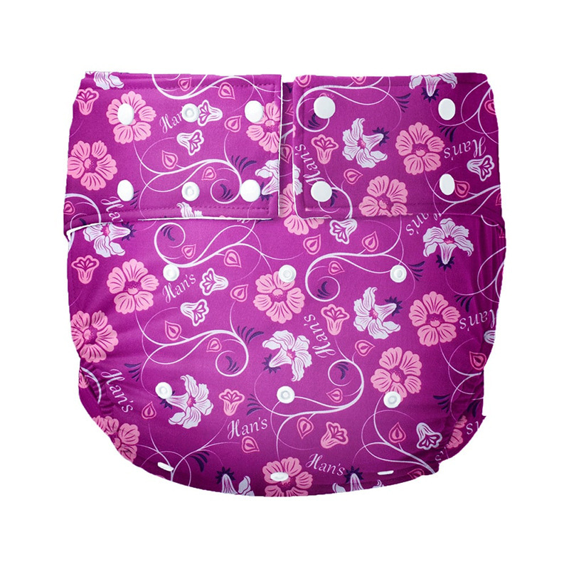 Pañales de tela para adultos a prueba de orina de comercio exterior, pantalones de pañales a prueba de fugas laterales, pañales para ancianos perdidos