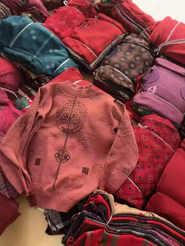 妈妈装秋冬季包芯纱针织毛衣中老年女装宽松加厚大码洋气打底毛衣|undefined