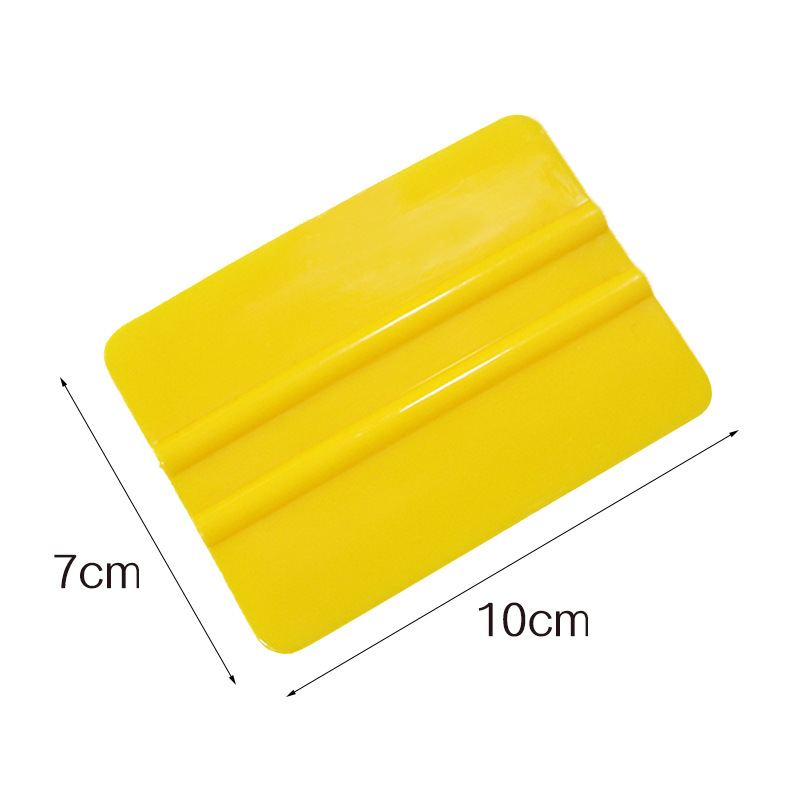 Alargado gran raspador cuadrado coche que cambia de color película herramienta luz ajuste película construcción raspador wallpaper decal raspador