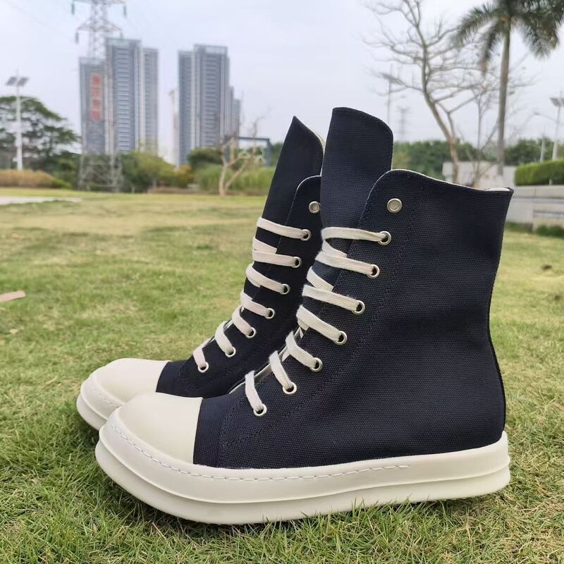 Classic Ro Canvas Casual Men's Shoes, Fashionable Trendy Brand Women's Shoes, High-Top Super Popular All-Season Versatile Trendy Shoes