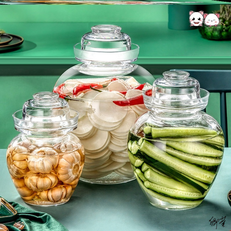 霉豆腐罐子腌酸菜容器装辣椒瓶子鸡蛋剁辣椒密封罐青梅鲜果泡酒