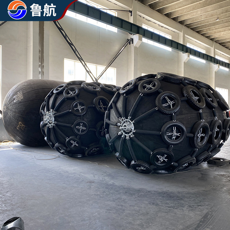 鲁航厂家销售橡胶充气护舷 游艇码头防护用橡胶充气护舷防撞护舷