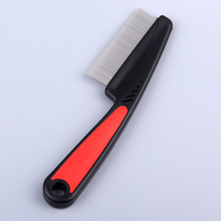 Pet Comb, Cat and Dog Grooming and Cleaning Supplies, Beauty Dog Comb, Stainless Steel Flea Needle Comb, Lice Comb to Remove Insects