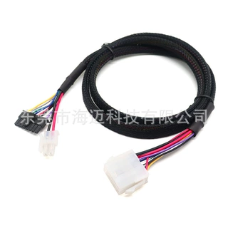 定制SM端子对OBD 8针+LED端子线束 汽车周边配件线束电器设备线束
