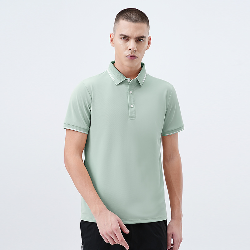 2025 nueva camiseta hombre casual ropa de secado rápido verano al aire libre polo camiseta respirada hombre ropa deportiva de mangas cortas