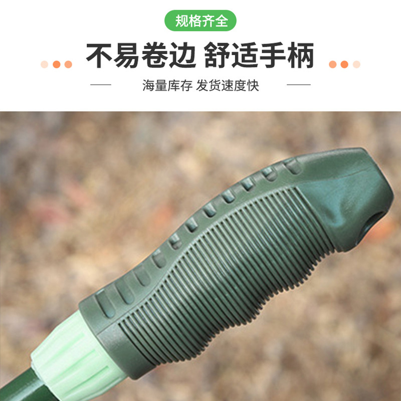 Juego de herramientas de jardín, jardinero de goma verde, pala pequeña para jardinería, plantación de flores y hortalizas