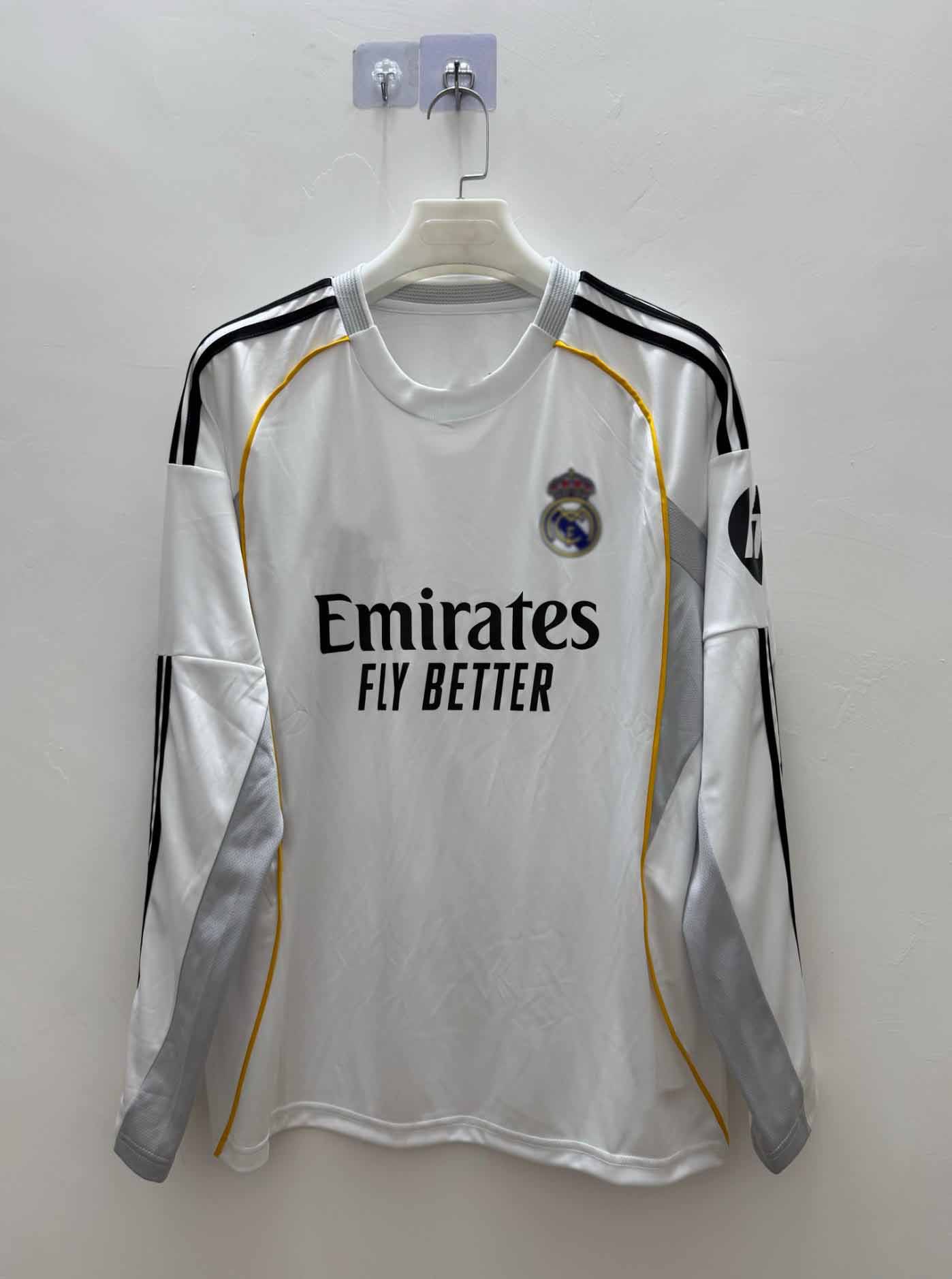 Nueva camiseta de fútbol de mangas largas de Argentina Real Madrid Barça de Alemania, la misma camiseta de venta directa suelta transpirable image 69