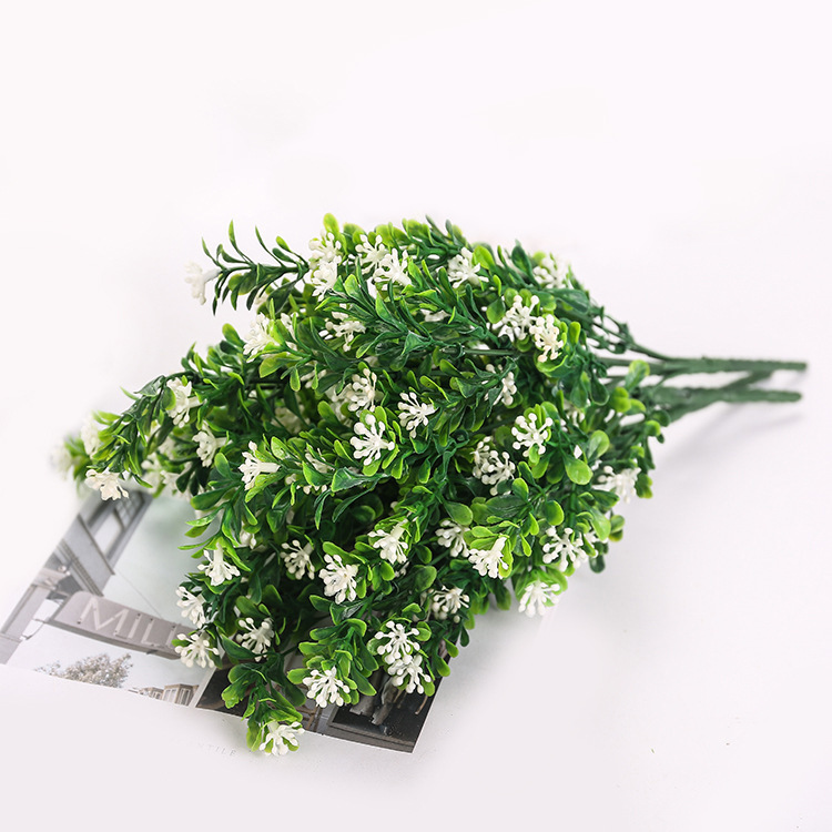 仿真米蘭草塑料假花批發 仿真植物家居擺飾人造花仿真水草