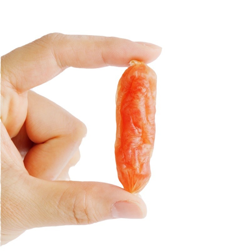 Bocadillos para perros, salchichas de jamón seco al aire, comida para perros, entrenamiento para perros, bocadillos para perros, salchichas de carne de res, salchichas de cristal para mascotas