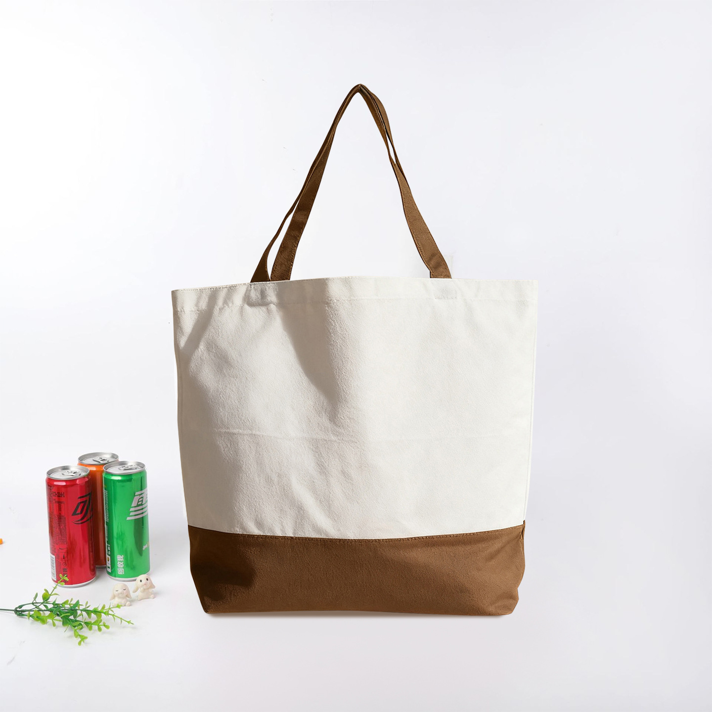 Bolsa de lona DIY personalizada, bolsa de mano en blanco, bolsa de regalo, bandolera blanca personalizada, bolsa de tela gruesa resistente al desgaste