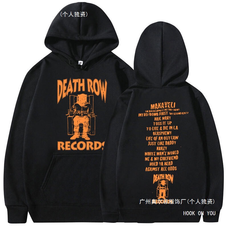 Independent Death Row Records Hoodie for Men and Women High-Quality Weekend Hooded Sweatshirt 2025 New Style Sweatshirt Independent Death Row Records Hoodie for Men and Women High-Quality Weekend Hooded Sweatshirt 2025 New Style Sweatshirt