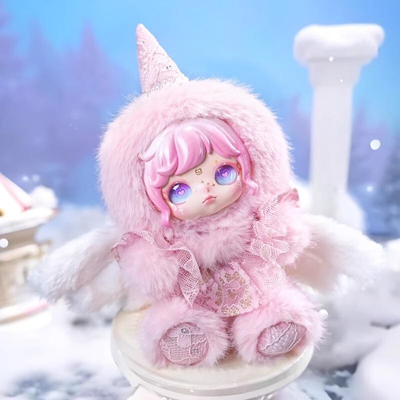 デビッド・ディミア スノーマーク ビニールぬいぐるみ エンジェルガール 誕生日 子供の日のギフト スケルトン可動|undefined