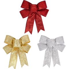 クリスマス装飾 10 センチメートルオニオンピンククリスマスリボンクリスマスツリーガーランド装飾ペンダントクリスマスアクセサリー
