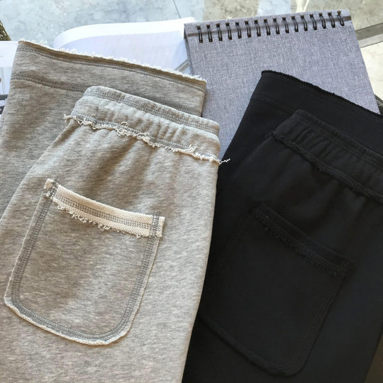 2023 Spring and Summer New High Waist Slimming Harem Pants Comfortable Leg Straight Pants Super Joker Sport