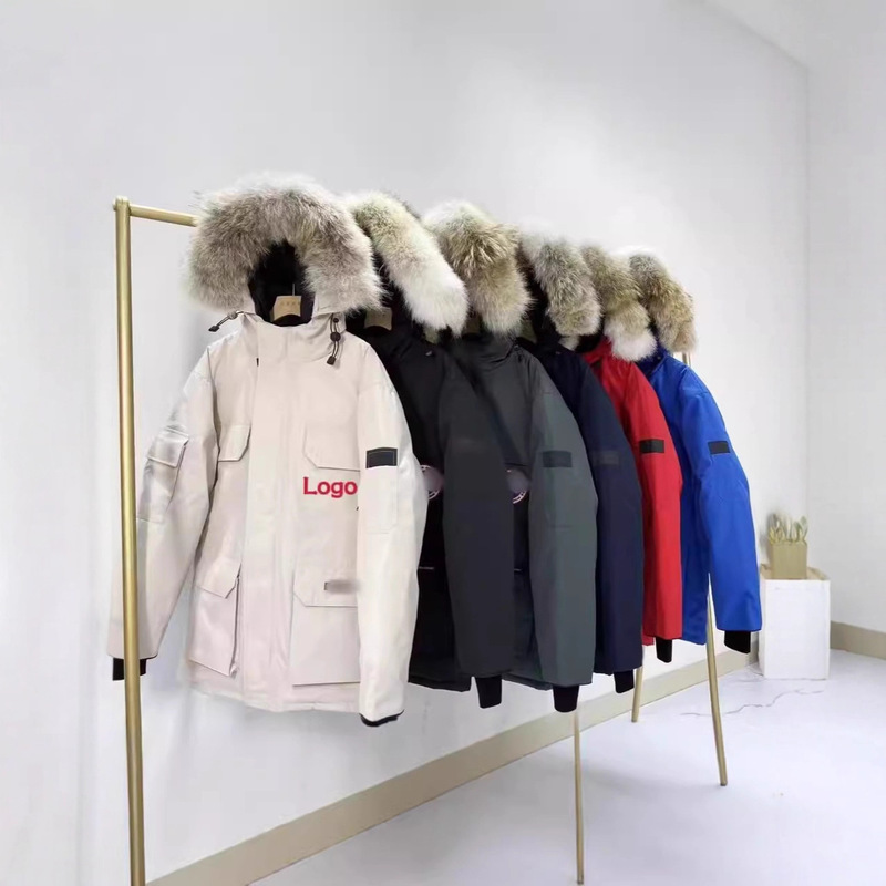 Putian Factory New 08 Model Big Goose down Jacket Expedition Men's and Women's Couple's Mid-Length down Jacket Parka