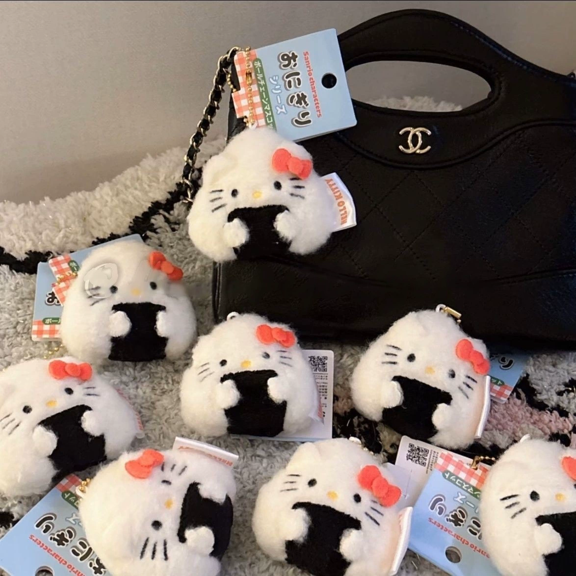 Plush pendant, doll, cartoon bag accessory