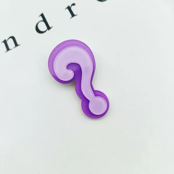 FJ21 purple question mark