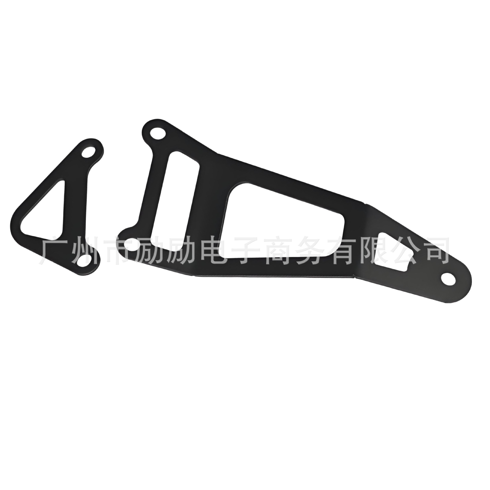 Yamaha Modified Rear Footrest Bracket Exhaust Pipe Hanger Accessories for Yamaha YZF-R3 R25 MT-03 MT-25 (Motosiklet ləvazimatları və aksesuarları) - black