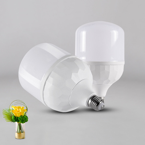Diamond 2 Generation LED Bulb, Street Vendor Night Market Light, High Power E27 Plastic Coated Aluminum Energy Saving Bulb, Wholesale