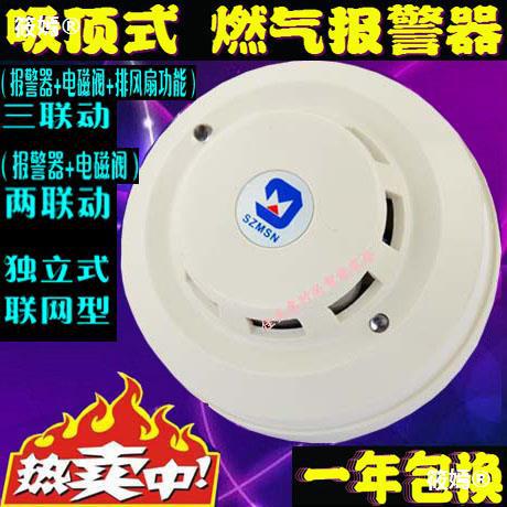 Smythe Family Gas Alarm Natural Gas Alarm Solenoid valve Shut-off valve ventilating fan quality goods