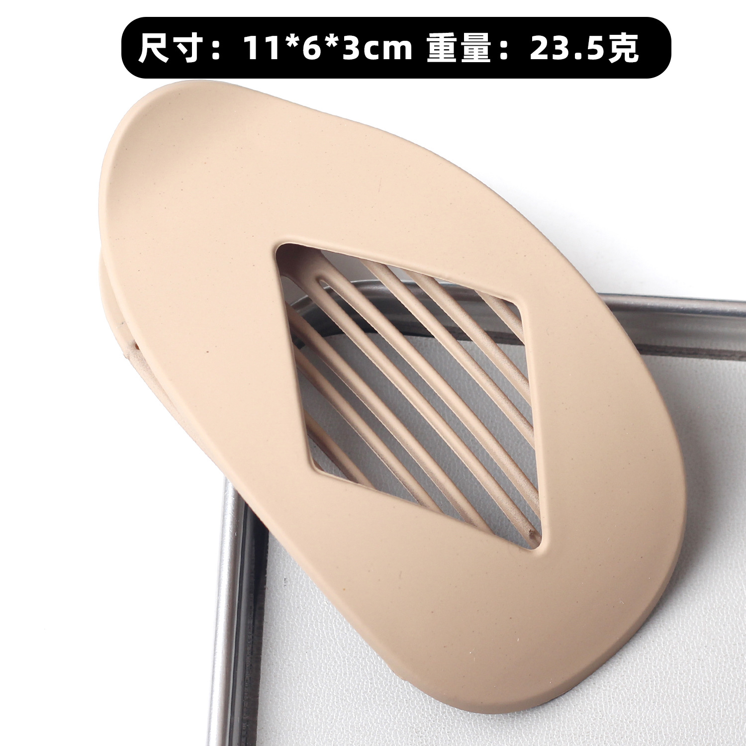 La nueva horquilla de diamante plano para PC, la parte posterior de la cabeza, la pinza para el cabello, el diseño curvo, el temperamento de la pinza de tiburón, los accesorios para el cabello image 9