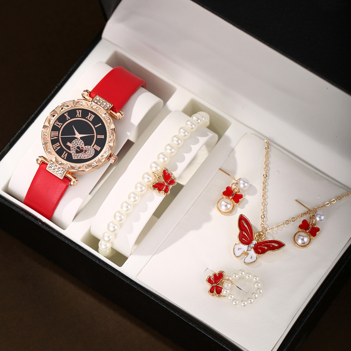 5¼þÌ׺ìɫÕäÖéºûµûÊ×ÊÎÌ×װ£¨ºìɫÊֱí¹â°åƤ£© (3).JPG