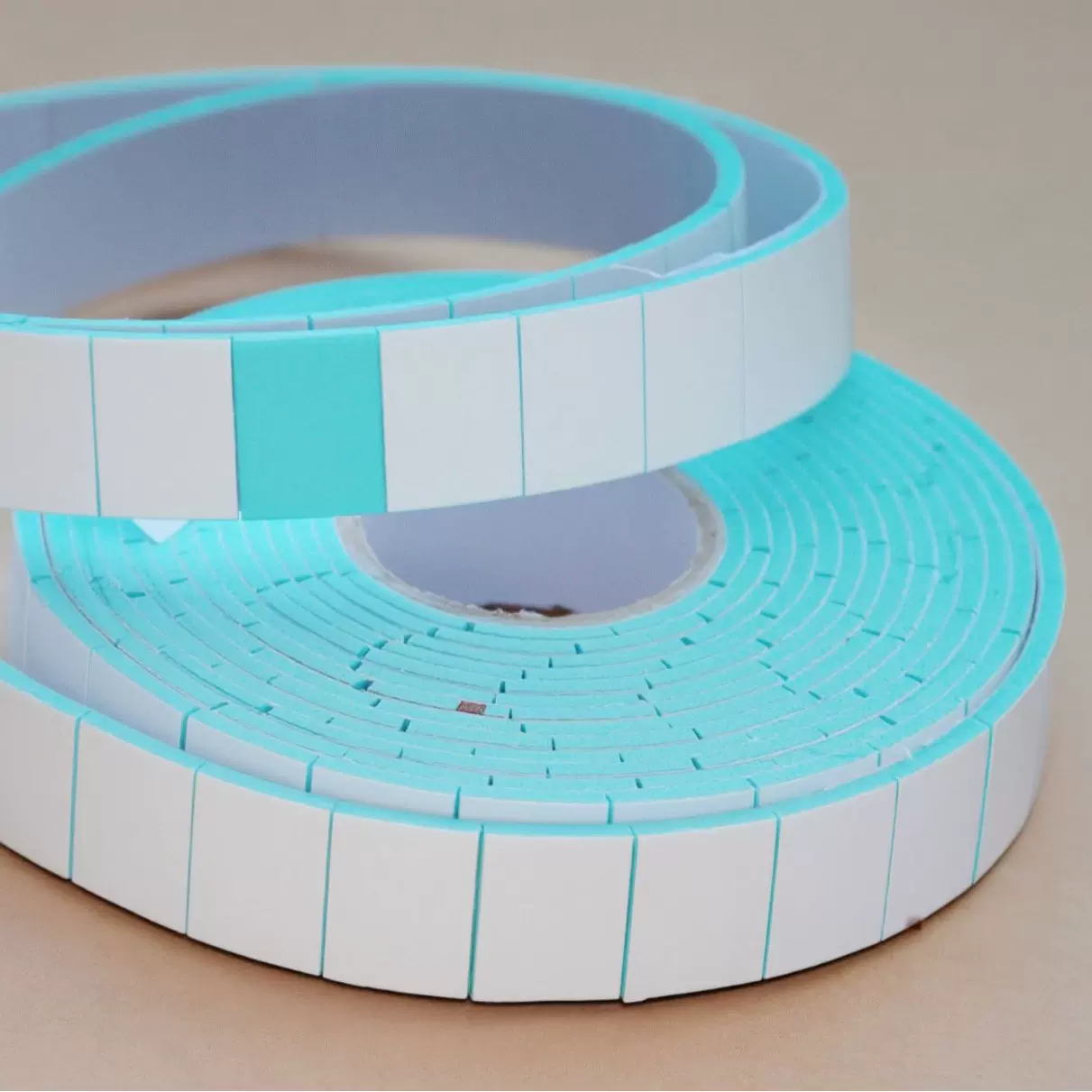 彩色eva泡沫棉条双面海绵胶办公固定胶带