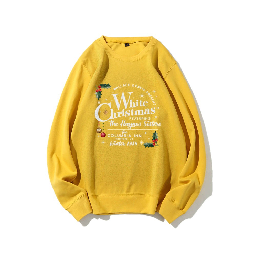 White Christmas Movie Sweatshirt, Wallace y Davis Sweater
