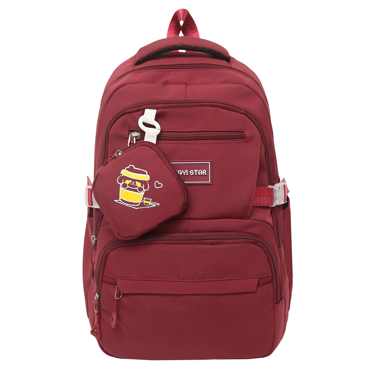 Mochila coreana de gran capacidad para mujeres JIAYISTAR nueva bolsa universitaria para estudiantes de secundaria caliente image 8