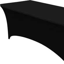 弹力氨纶全包桌套6FT野餐桌布折叠床罩弹性贴身酒店宴会桌套